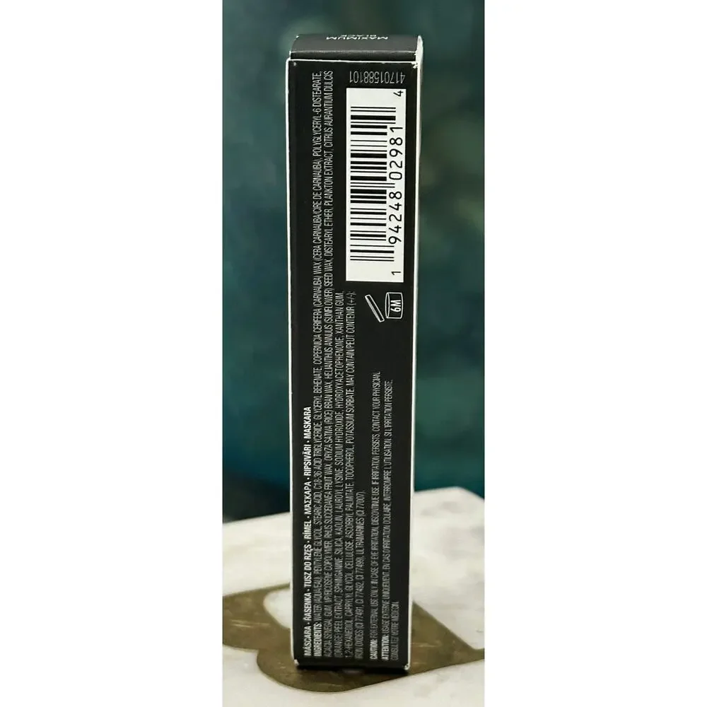 BareMinerals Maximist Phyto-Fiber Volumizing Mascara Maximum Black Mini Travel
